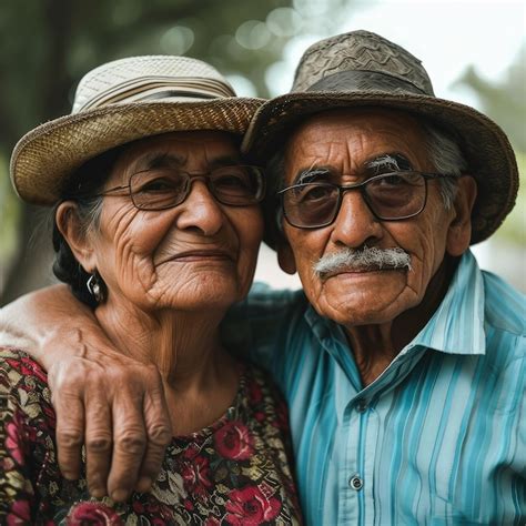 Foto de pareja de adultos mayores mostrando afecto o bailando