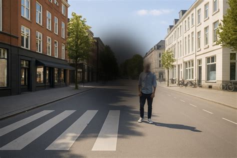 Imagen que simula la visión de una persona con degeneración macular