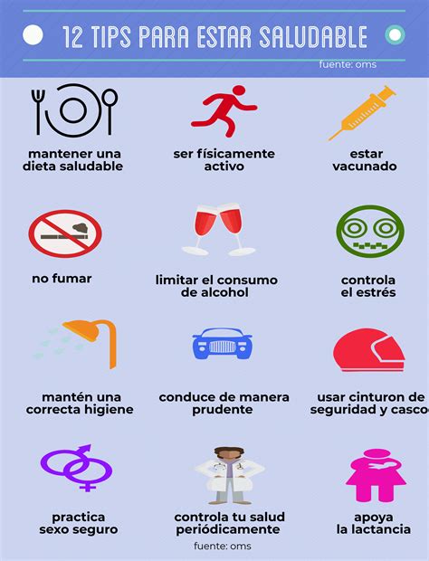 Infografía con consejos para mantener la independencia y la salud en la tercera edad