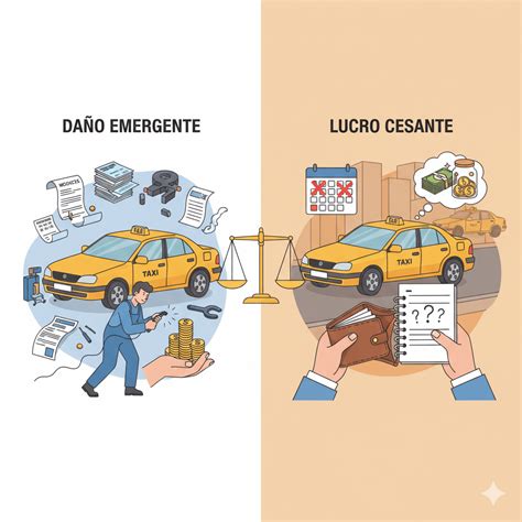 Esquema: Factores clave en el cálculo del lucro cesante por invalidez