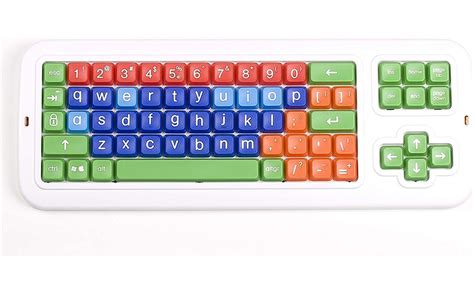Foto: Teclado Clevy de colores para niños con necesidades especiales