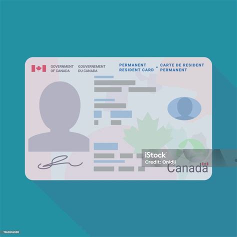Ilustración de documentos de solicitud de ciudadanía canadiense, como pasaporte, tarjeta de residencia permanente y formularios.