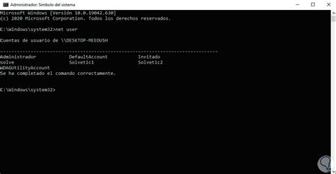 Esquema de recuperación de contraseña de Windows 10 con CMD
