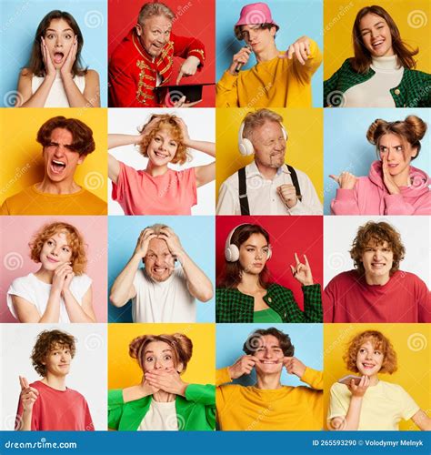 Collage de GIFs de ancianas mostrando diferentes emociones: risa, ternura, sorpresa.