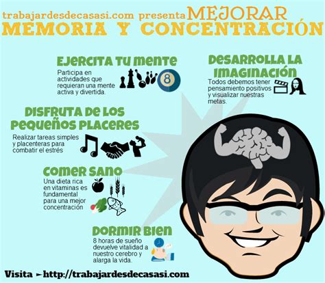 Infografía con 7 consejos clave para mejorar la memoria y el bienestar cognitivo en la tercera edad