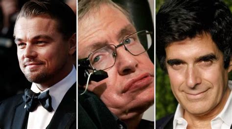 Collage de fotos de los famosos mencionados en la sección