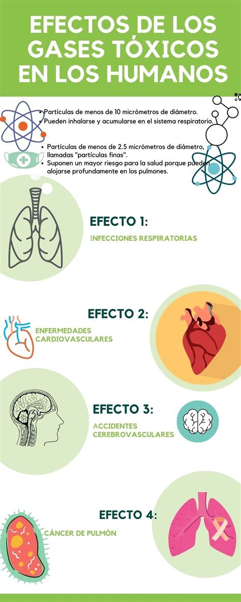 Infografía: efectos del gas lacrimógeno en el cuerpo humano