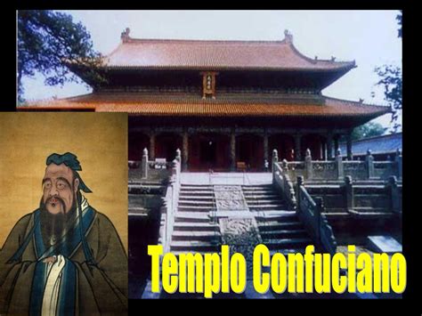 Representación del filósofo Confucio o un templo confuciano en Japón