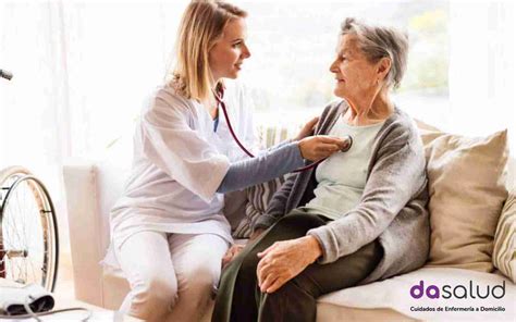 Esquema de las funciones principales de un cuidador de ancianos: higiene, alimentación y acompañamiento médico básico