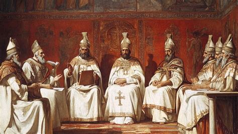 Ilustración de un concilio de ancianos en el antiguo Israel