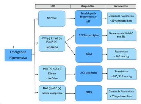 Diagrama de flujo para el diagnóstico de delirium utilizando el CAM