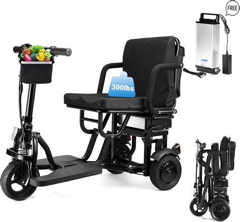 Comparativa visual de los diferentes tipos de scooters de movilidad (plegable, desmontable, compacto)