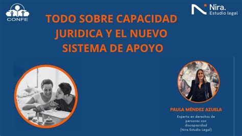Infografía: Sistema de apoyos para la capacidad jurídica