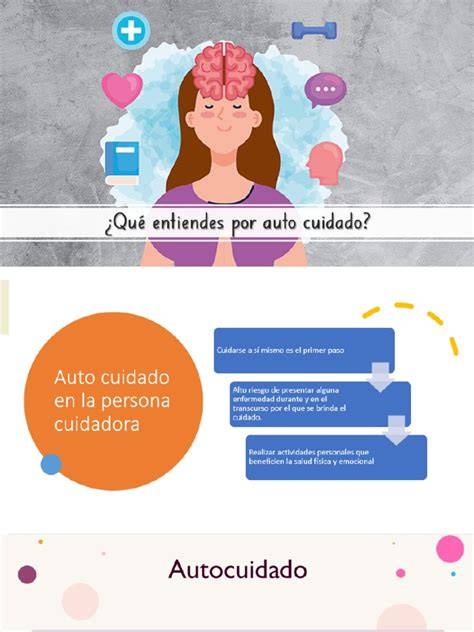 Gráfica sobre carga del cuidador y estrategias de autocuidado