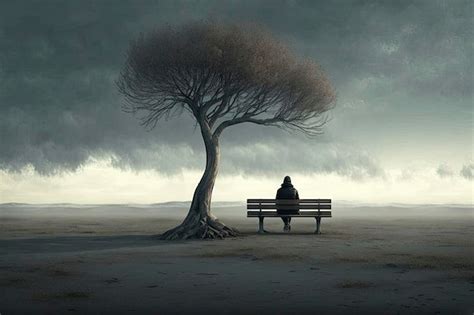 Imagen que represente la introspección, la soledad o el cuestionamiento en una relación