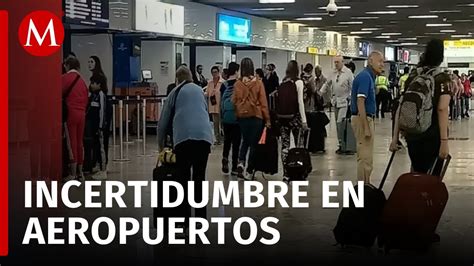 Gráfico mostrando el número de vuelos retrasados y cancelados a nivel mundial.