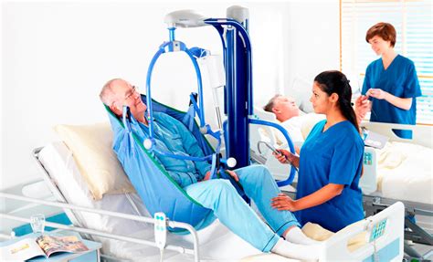 Variedad de dispositivos de asistencia para la movilización de pacientes