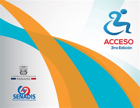 Logo o ilustración de la Academia Senadis con iconos de accesibilidad