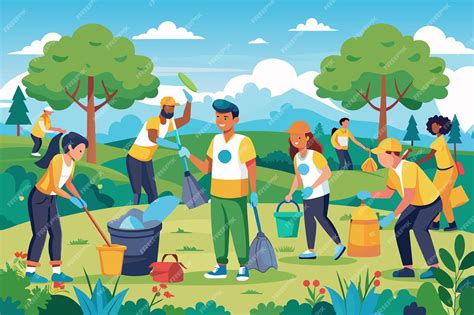 Foto: Voluntarios organizando una despensa comunitaria o colaborando en un comedor social