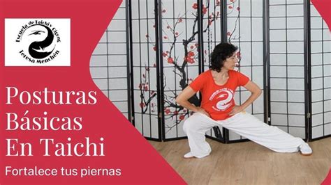 Esquema de las posturas básicas del Tai Chi
