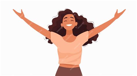 Ilustración de personas con los brazos abiertos en señal de bienvenida y aceptación