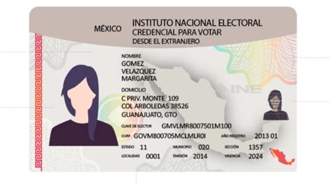 Ejemplos de diversas credenciales de identificación (DNI, pasaporte, credencial de elector)