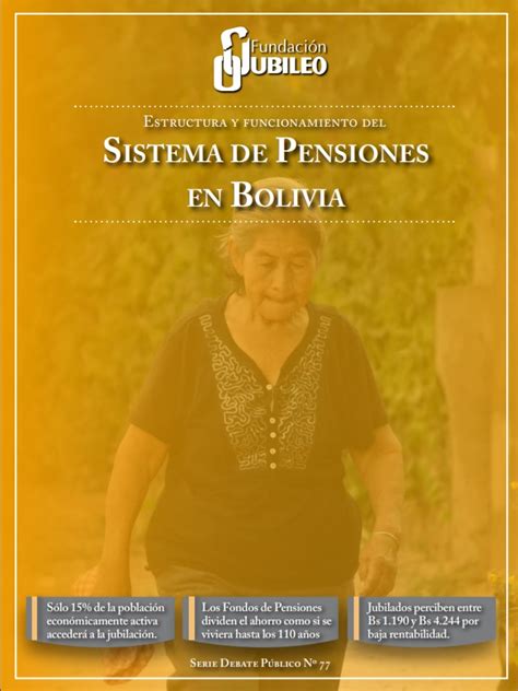 Infografía explicativa del nuevo sistema de pensiones en Bolivia