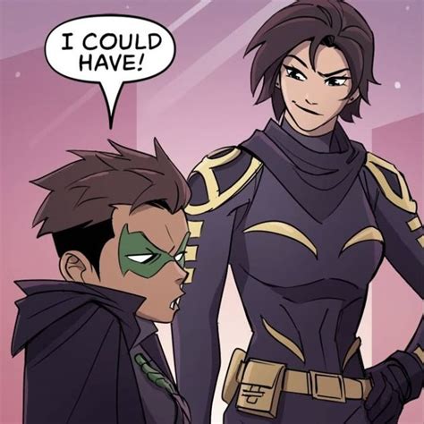 Cassandra Cain de niña entrenando con su padre David Cain
