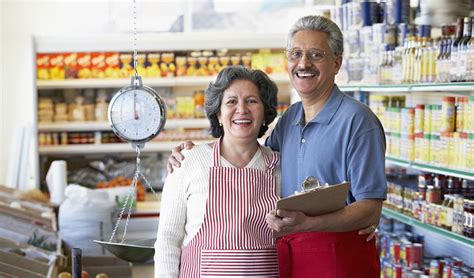 Propietarios de negocios del supermercado 