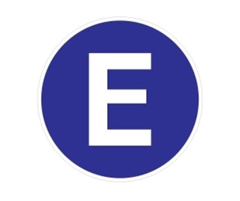 Distinción entre señal de estacionamiento preferente y exclusivo