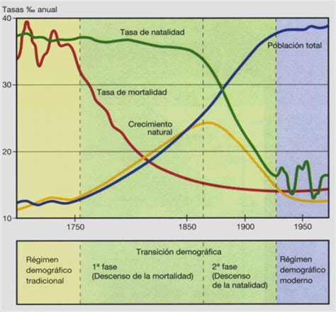 Infografía que muestra la transición demográfica global y el aumento proyectado de la población mayor de 60 años hacia 2050.