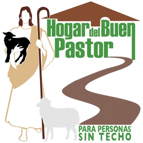 Esquema de las instalaciones del Hogar El Buen Pastor, mostrando áreas comunes y espacios verdes