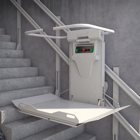 Plataforma elevadora para silla de ruedas en escalera
