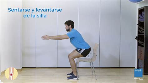 Secuencia de ejercicio Sentarse para Pararse