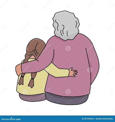 Manos de una abuela y una nieta entrelazadas.