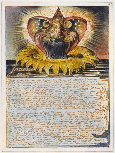 Albión Rosa de William Blake, hacia 1793