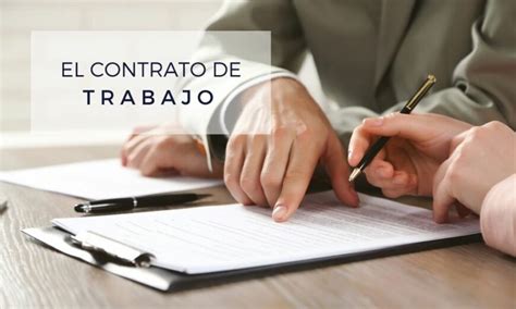 Infografía: Requisitos clave de un contrato de trabajo
