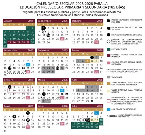 Calendario con días de vacaciones marcados