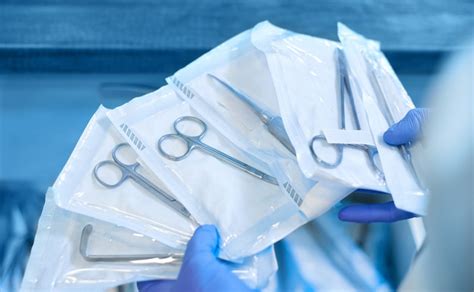 Instrumental dental esterilizado y sellado