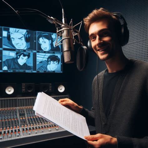 Actor grabando un video para e-casting