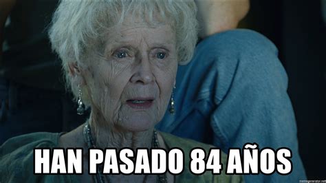 Plantilla de meme de la anciana del Titanic