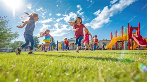 Fotografía de niños jugando en un patio de un centro del Sename, con un enfoque en la falta de estímulos.