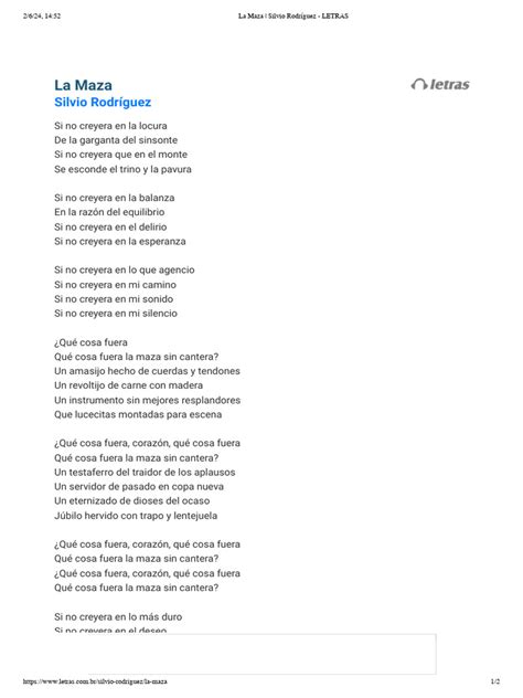 Infografía sobre la letra de