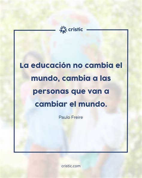 Frase inspiradora sobre la educación en un aula