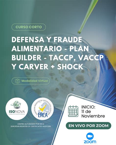 Infografía: cadena de defensa alimentaria y VACCP