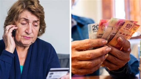 Persona mayor recibiendo dinero