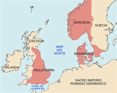 Mapa de yacimientos petrolíferos en el Mar del Norte