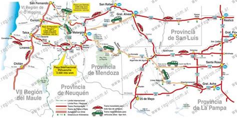 Mapa de ubicación de las comunidades Pehuenche en el Alto Biobío, Chile