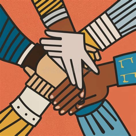 Ilustración de manos unidas representando la solidaridad sindical y los derechos laborales