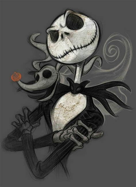 Arte conceptual de Jack Skellington